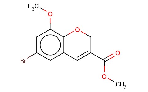 6-BROMO-8-METHOXY-2H-CHROMENE-3-CARBOXYLIC ACID METHYL ESTER